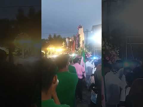 procesión de santa Ana en Baranoa