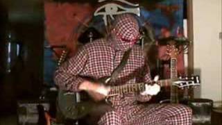 Plaid-Man is Pickin' & a Grinnin'