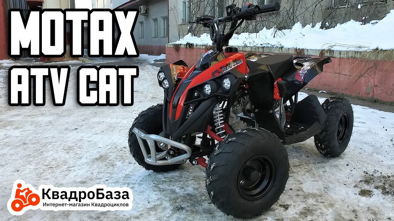 Детский бензиновый квадроцикл Motax ATV CAT 110