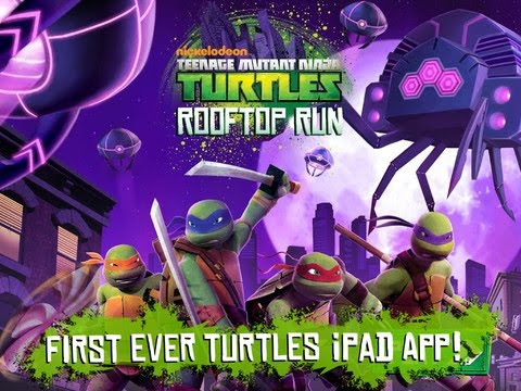Teenage Mutant Ninja Turtles Rooftop Run Review (iPhone 5/ iOS Gameplay) - GSMDome.com