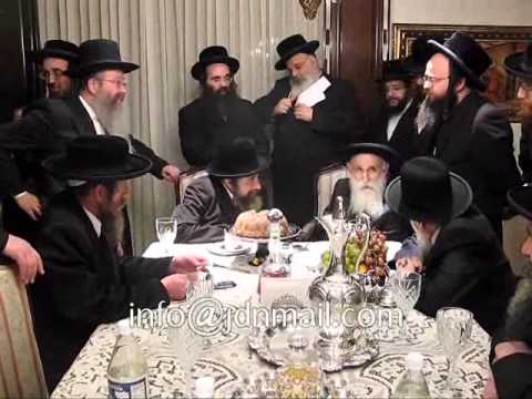 Rachmastrivka Rebbe Visits Beis Chaim Shia - Cheshvan 5772