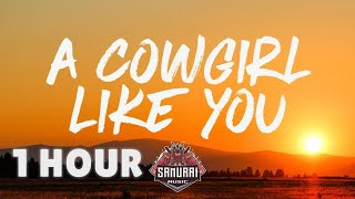 [ 1 HOUR ] Jon Wolfe - A Cowgirl Like You (Lyrics)