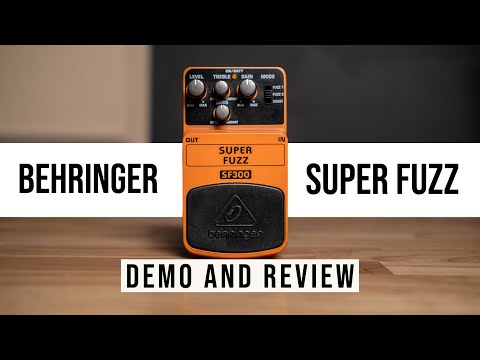 Behringer Super Fuzz SF300 Demo & Review