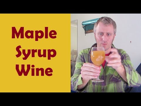 Maple Syrup Wine