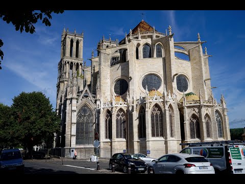 La Collégiale Notre-Dame de Mantes-la-Jolie 4K - Région Île-de-France - France