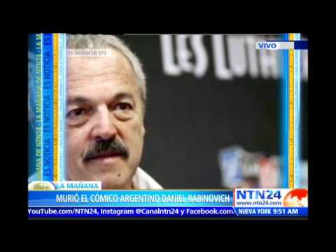 Murió Daniel Rabinovich, genio humorístico de los argentinos Les Luthiers
