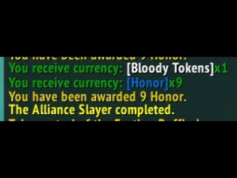 The Alliance Slayer achievement BUGGED?