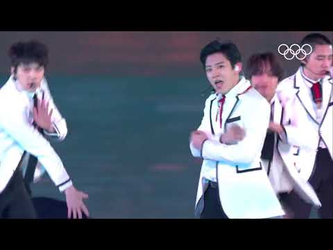 EXO-Power 2018 Pyeonchang Winter Olympics Closing Ceremony
