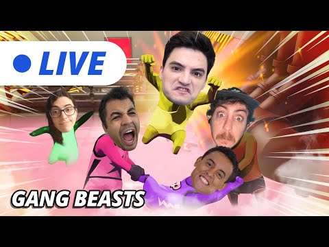 GANG BEASTS - PELA PRIMEIRA VEZ [+12]