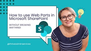 How to use Web Parts in SharePoint without breaking anything thumbnail