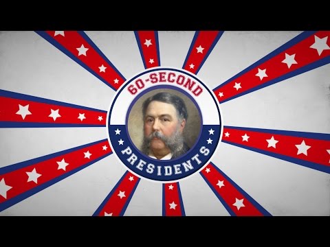 , title : 'Chester A. Arthur | 60-Second Presidents | PBS'