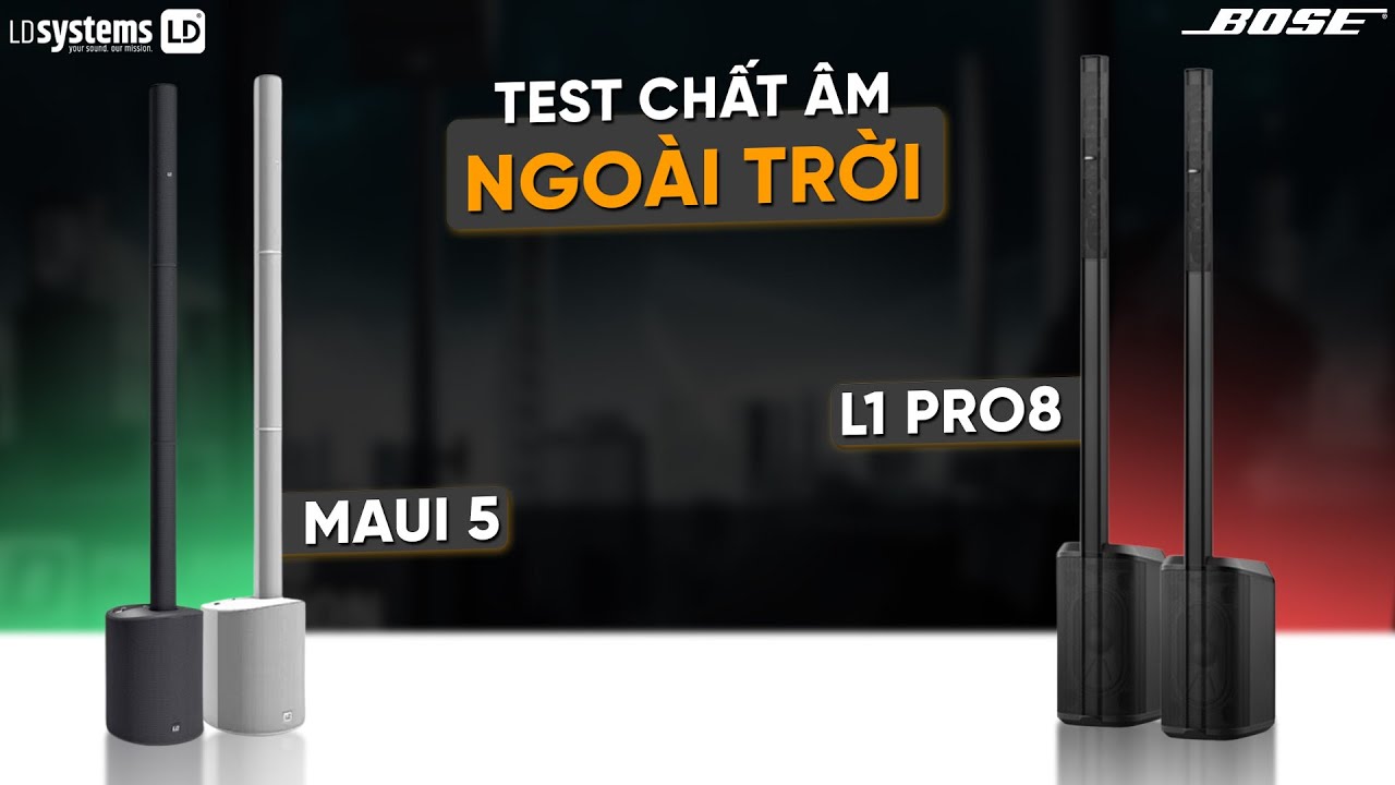 video Dàn Karaoke Gia Đình LD Systems Maui 5 TVA942024 0