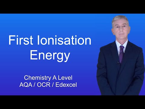 A Level Chemistry Revision "First Ionisation Energy"