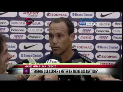 Matos y sus nervios para hablar con la prensa