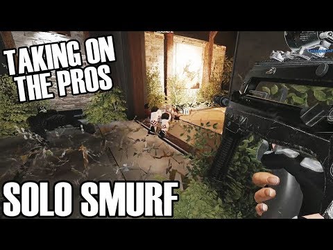 Solo Smurf: Playing At The Pro Level - Rainbow Six Siege (White Noise)