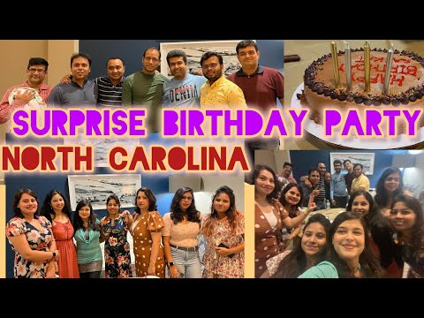 Saikat Dar Surprised Birthday Party | North Carolina Diary | খুব মজা করলাম সবাই মিলে | USAvlog