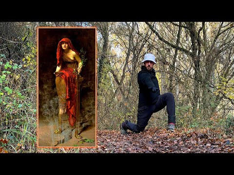 Cadmo y Harmonía en el oráculo de Delfos - Mitología Griega