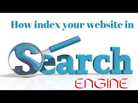 How index your website in search engines 2018