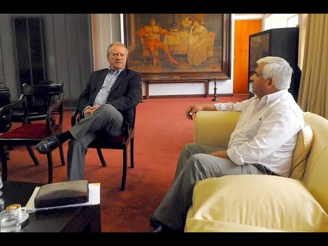 El vicegobernador Marocco se reunió con el senador de La Candelaria