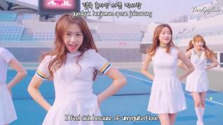 April - Lovesick (따끔) MV [English subs + Romanization + Hangul] HD