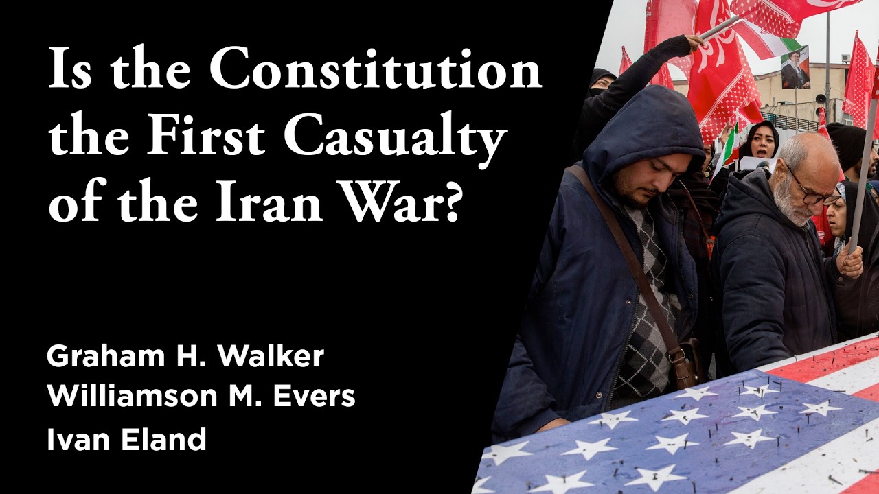 Is the Constitution the First Casualty of the Iran War?