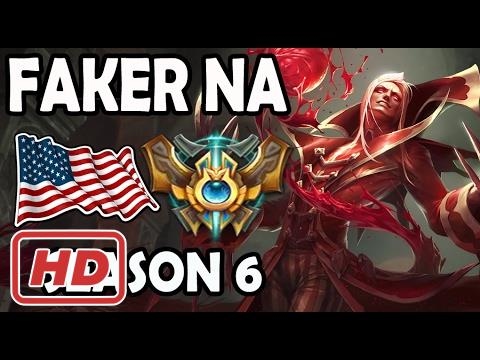 SKT T1 Faker Vladimir vs Varus MID Ranked Challenger NA