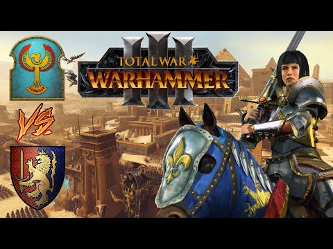 The Forbidden Repanse Tech | Bretonnia vs Tomb Kings - Total War Warhammer 3