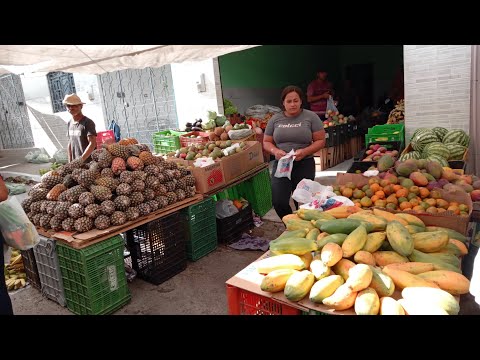 VEJAM QUANTA FARTURA NESSA FEIRA DE RUA EM JUPI-PE 06-12-2025
