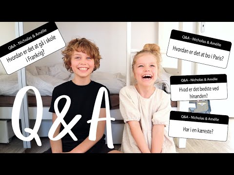 Bo i Paris + Skole i Frankrig - Hvordan er det? // Q&A