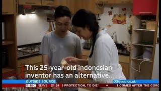 Seaweed packaging - how good can it be? (Indonesia) - BBC News - 3rd October 2018