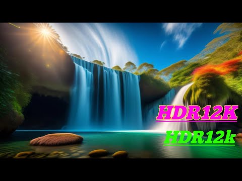 Fascinating Waterfalls of the World in 4K HDR - Natural Relaxation Video