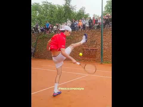 Speed actually has insane tennis skills?! 🤯 #ishowspeed