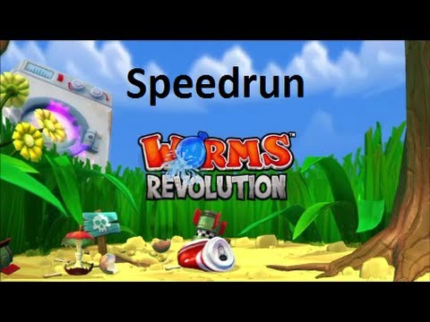 Worms Revolution - Wave of Destruction (20s06) Speedrun Path