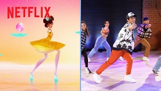 &quot;Ultraluminary&quot; Dance Tutorial by Kyle Hanagami | Over the Moon | Netflix After School