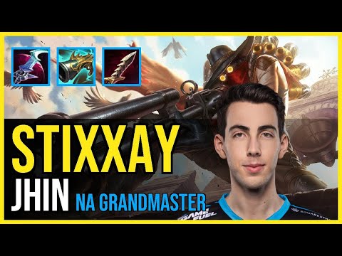 Stixxay - JHIN vs. VAYNE ADC | NA Grandmaster