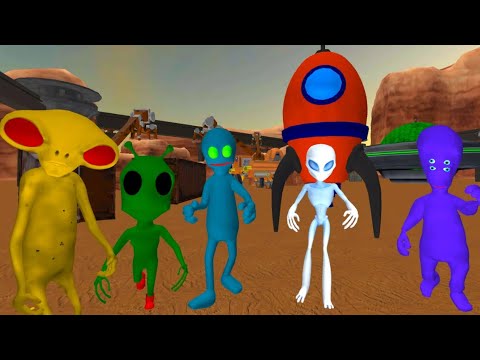 Neighbor Alien Mars Adventure: level 4