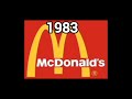 McDonald S 2022 2003 1983 1961 1953 1940