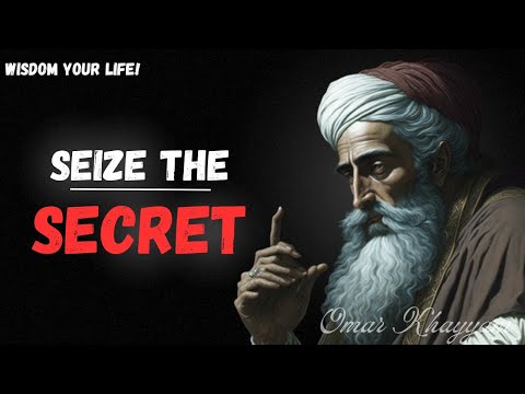 "Unveiling Life's Enigma: Seize the Secret - Omar Khayyam's Powerful Poetry" #quotes
