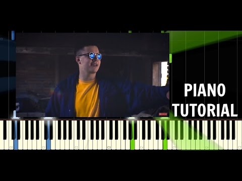 VADAK feat. T-Jay - Druhá Tvář - Piano EASY Tutorial - Synthesia