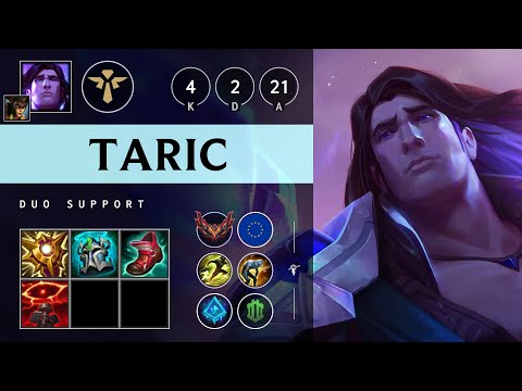 Taric Support vs Leona - EUW Grandmaster Patch 25.17
