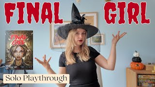 Final Girl - Solo Playthrough | Madness in the Dark