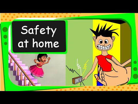 Science - How to stay safe at home - English