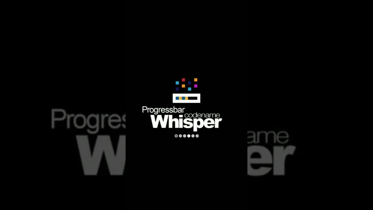 Установка Progressbar Whisper