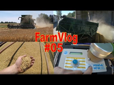 FarmVlog #05 Erntestart | Wintergerste dreschen