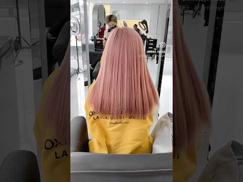 light pink dye
