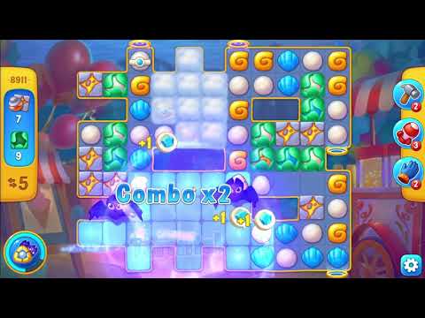 FISHDOM: Level 8911 Super Hard level No boosters.