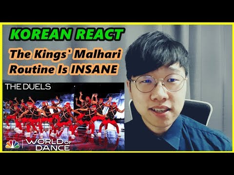 KOREAN REACT ON The Kings Malhari Routine Is INSANE