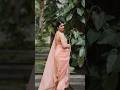 Aditi Prabhudeva Shorts Saree Fashion