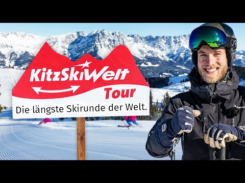 "Längste Skirunde der Welt" – wirklich so hart? (KitzSkiWelt-Tour)