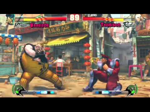 Loser 1/4 FINALS Baheeda (BS) vs Thomson (RF) Street Fighter IV -FIGHT CLUB NRW- 26.09.09